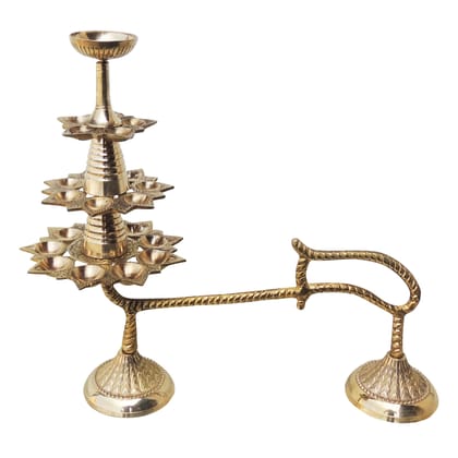 Brass Ganga Arti 21 Bati (FMAS447 X)