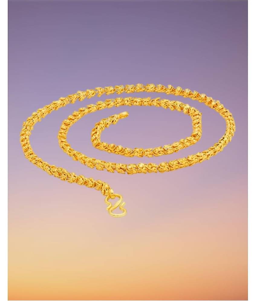shankhraj mall Gold Plated Chain ( Set of 1 )