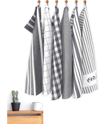 Oasis Hometex Set of 6 Others Cotton Kitchen Towel