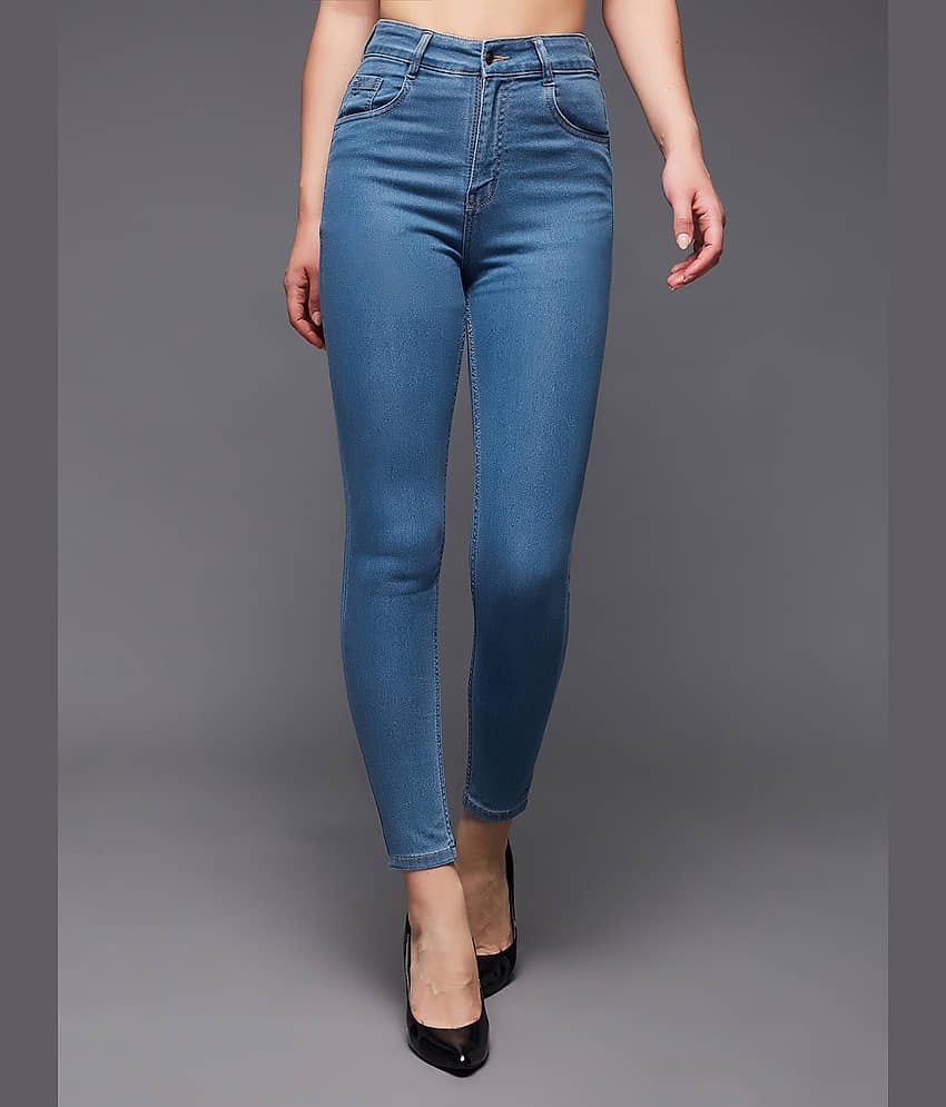 Miss Chase - Blue Denim Skinny Fit Women's Jeans ( Pack of 1 )