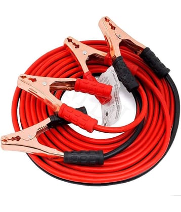 Car Heavy Duty Auto Jumper Cable Battery Booster Wire Clamp with Alligator Wire (7ft, 500 AMP) Emergency Car Battery Charging Booster Cables for car Truck Battery Chargers to Start forEngine