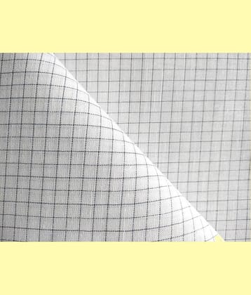 Makhanchor White Linen Men's Unstitched Shirt Piece ( Pack of 1 )