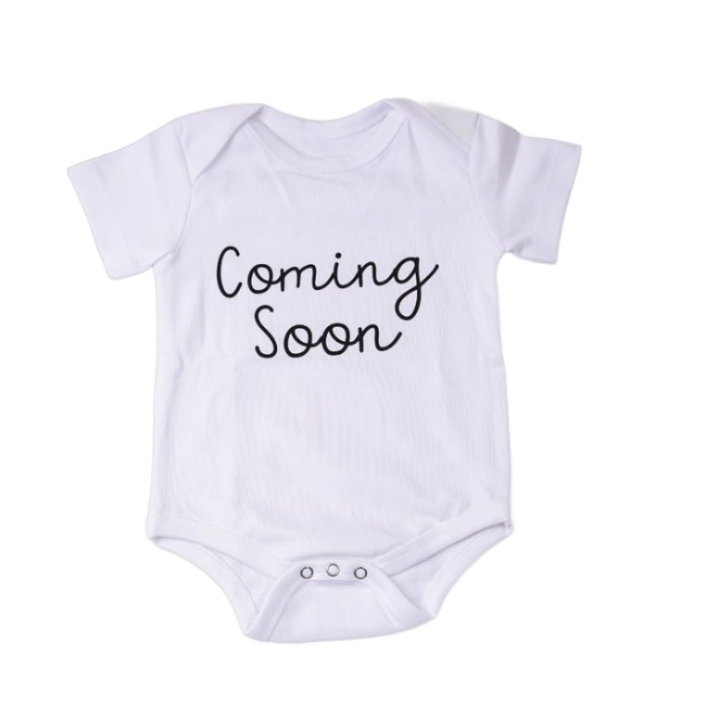 The Baby First Box Baby Onesie (0-3 Months) - Made with Bio-Wash Material