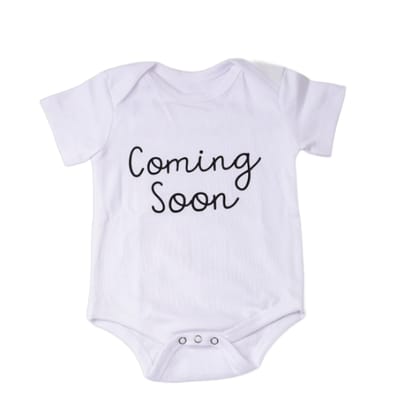The Baby First Box Baby Onesie (0-3 Months) - Made with Bio-Wash Material The Baby First Box Baby Onesie (0-3 Months) - Made with Bio-Wash Material