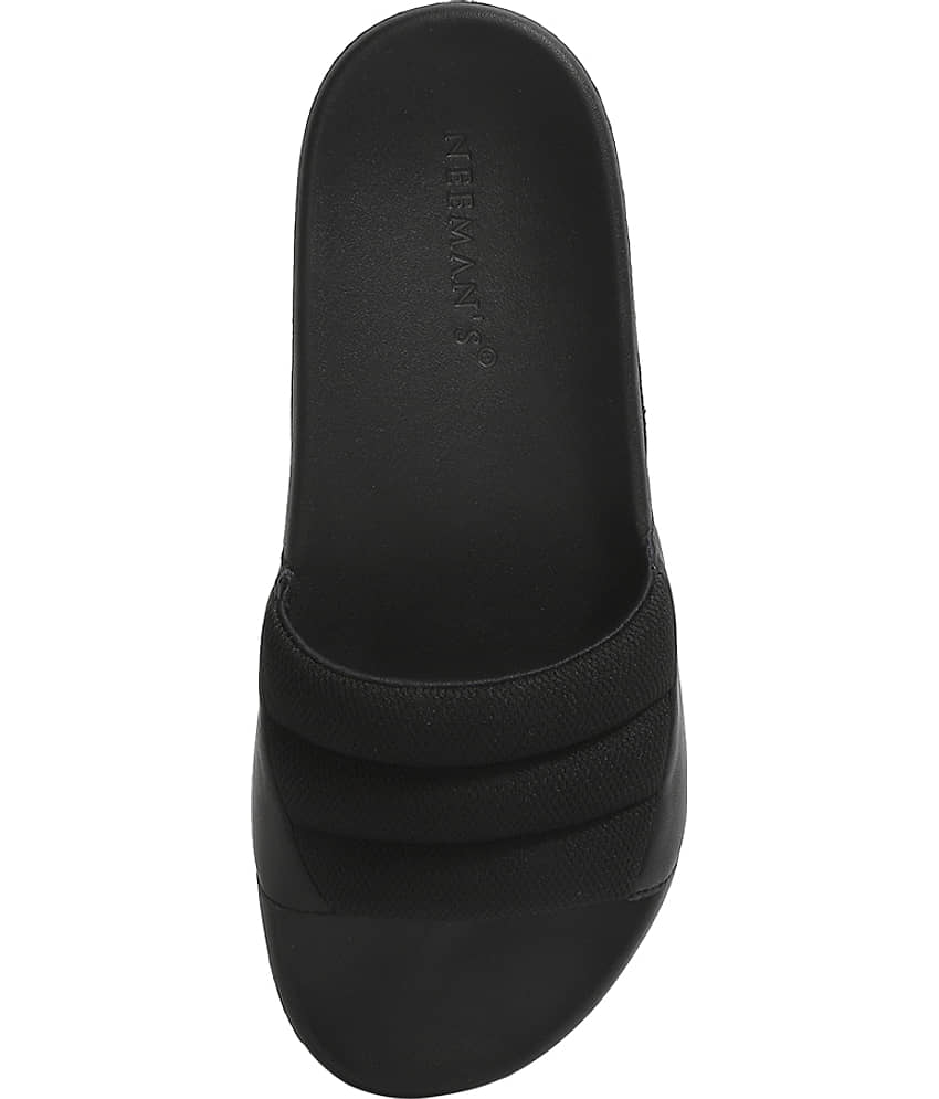 Neemans Squooshy Slides Black Women's Slide Flip Flop
