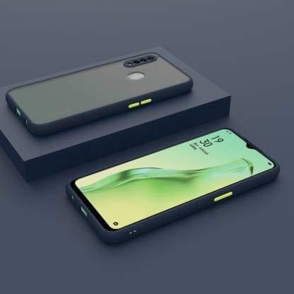 Oppo A31 Back Cover (Smoky)-Blue