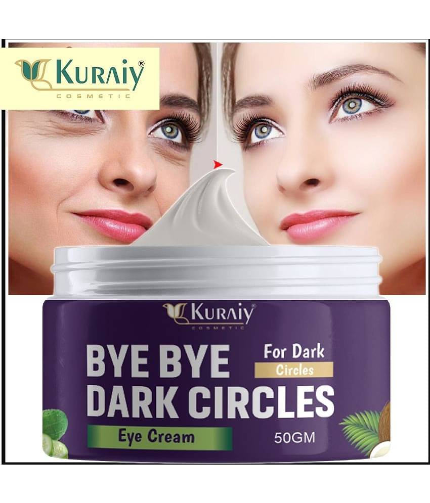 KURAIY Pure Under Eye Cream Enriched to Remove Dark Circles & Wrinkles Pack Of 2
