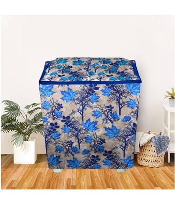 E-Retailer Single Polyester Blue Washing Machine Cover for Universal Semi-Automatic