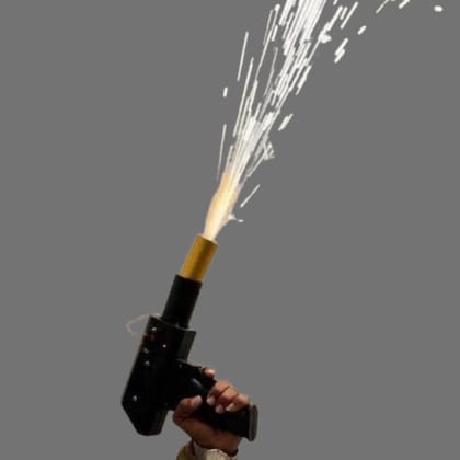 Sparkle Cold Pyro gun (with one sparkle cartridge) - For Fun & Festivities
