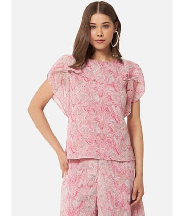 ALL WAYS YOU Women's Georgette Regular Top ( Multicolor )