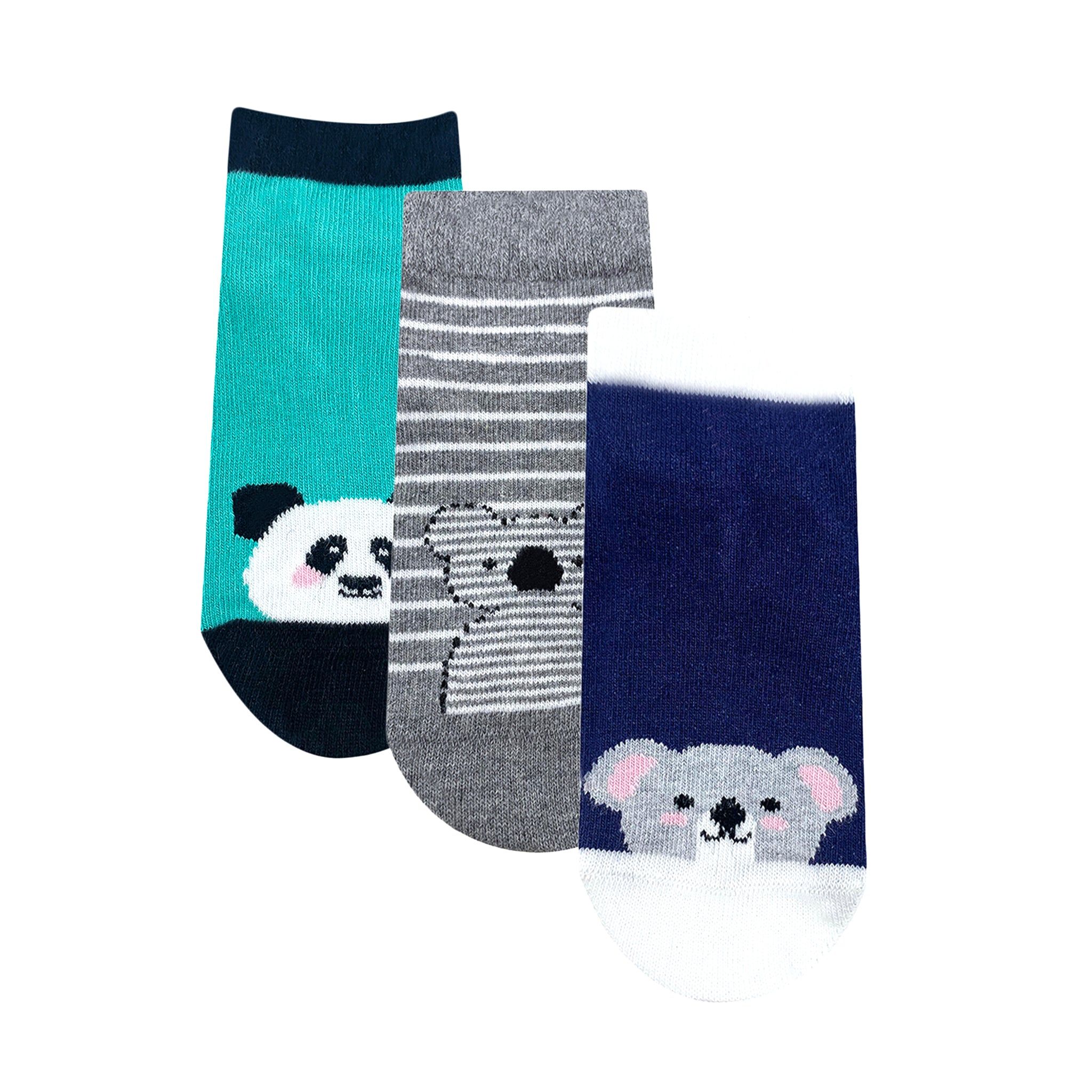 BEAR HUG SOCKS FOR KIDS-Size 1: 2-3 Years