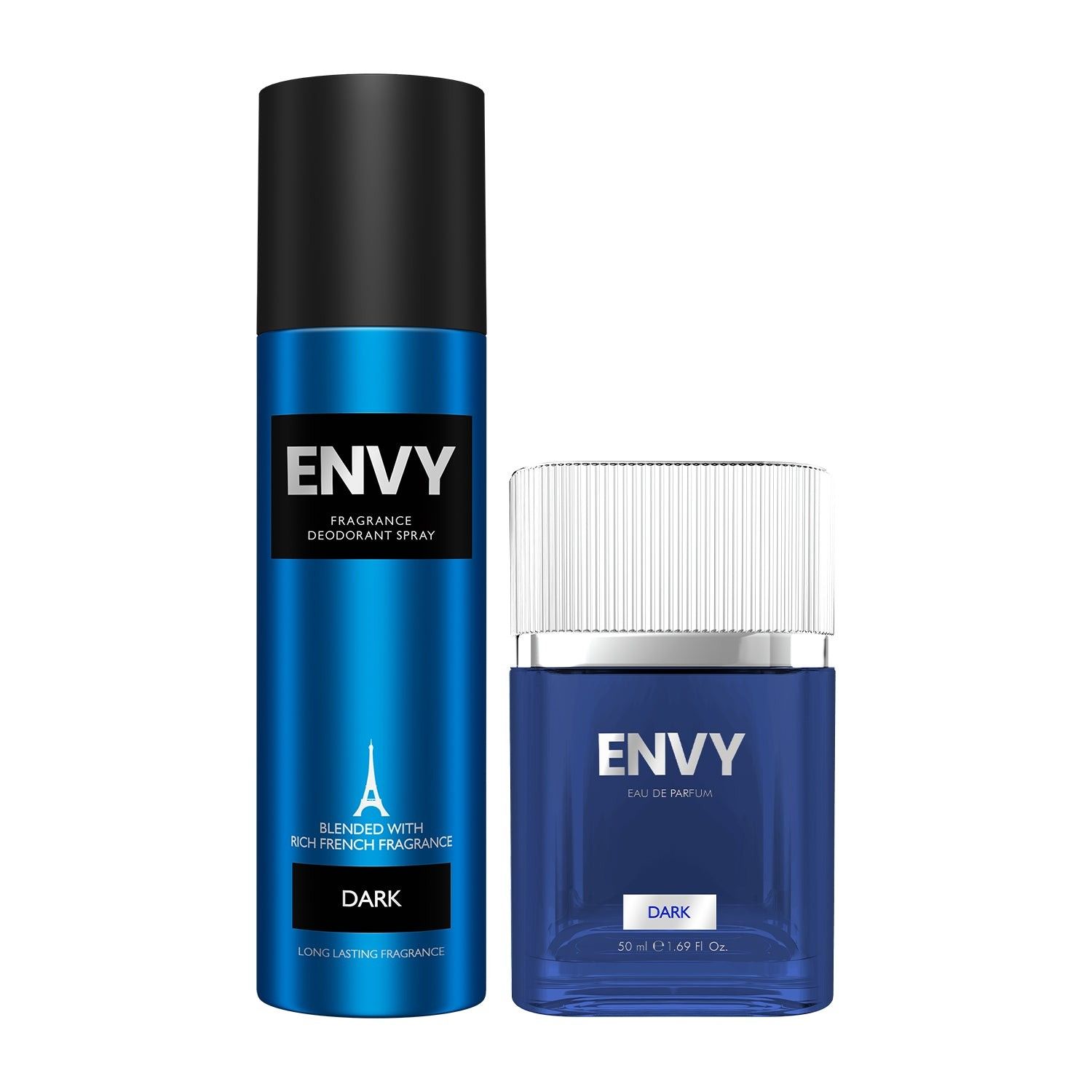 Envy Pack of 2 Dark 120ml Deo & Dark 50ml Perfume Each