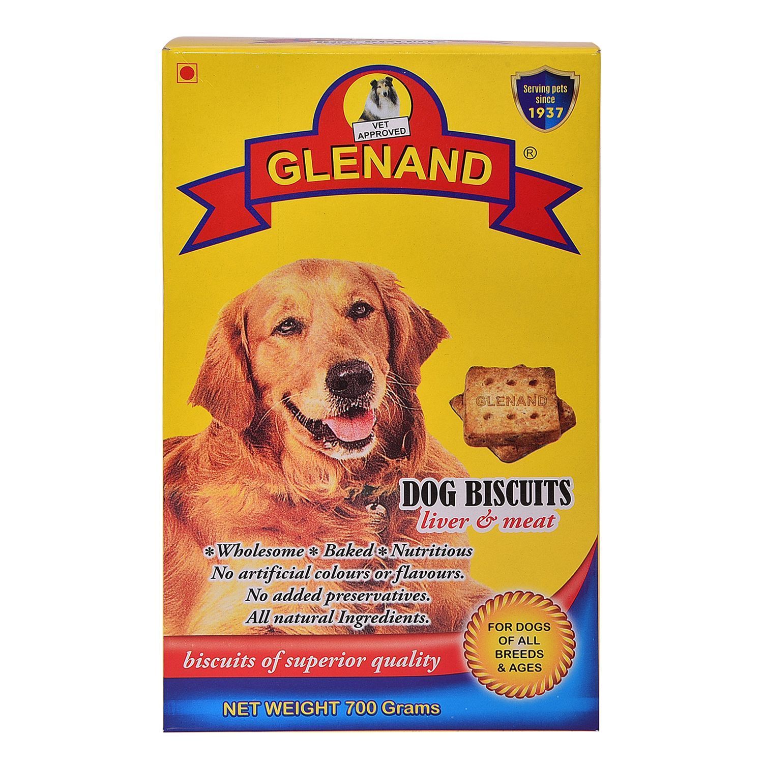Glenand Dog Biscuits 700g