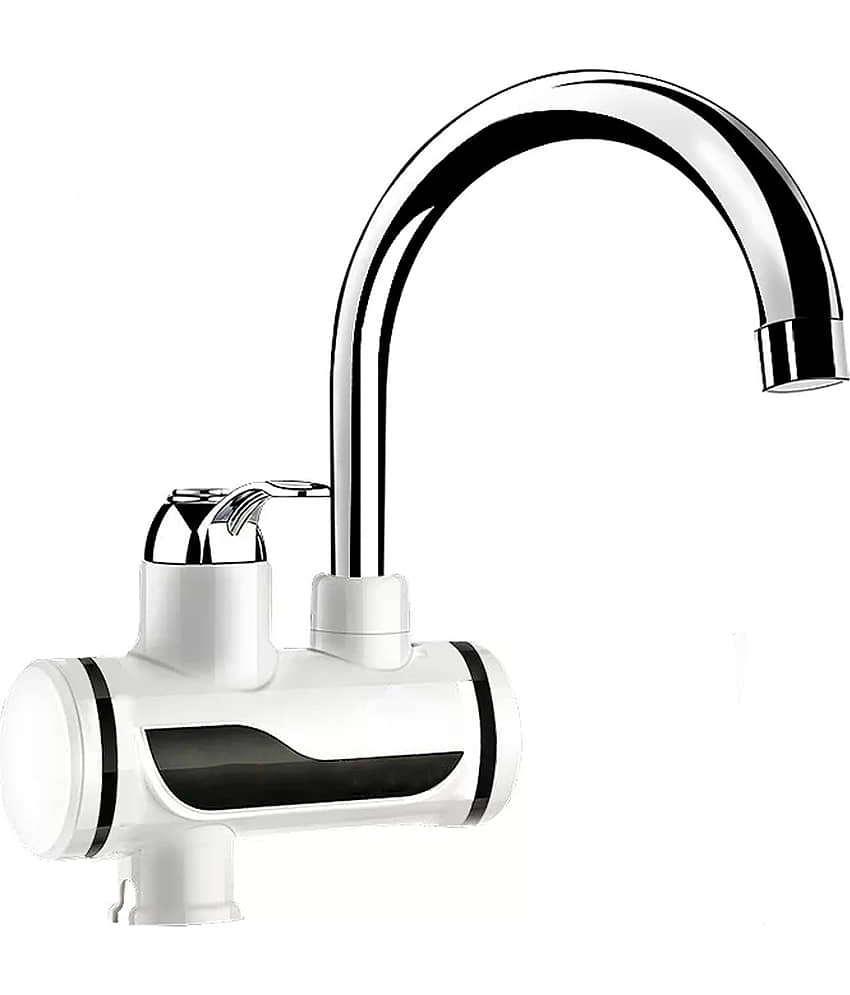 GEEO Instant water Heater Silver Carbon Heater