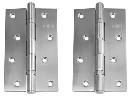 ADISON Door Hinges, Stainless Steel, 75x60x2.5mm, Set of 2, Ball Bearing JUST FIT and Forget Durable Construction, just fit and Forget for Reliable Long-Term use i