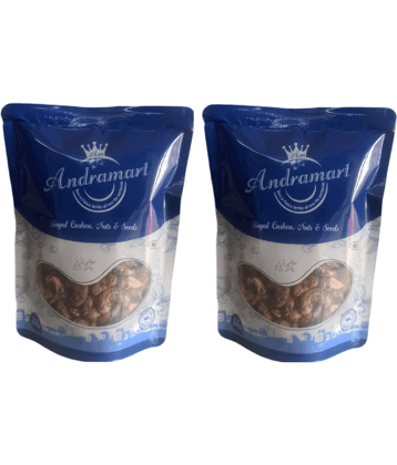 ANDRA MART Roasted Masala Black Pepper Cashews 500 g Pack of 2