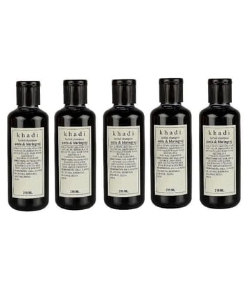 Khadi Amla & Bhringraj Shampoo 210 ml - Pack of 5