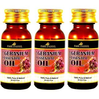 PARK DANIEL Premium Geranium Essential oil- Pure and Natural(90 ml) (90 ml)