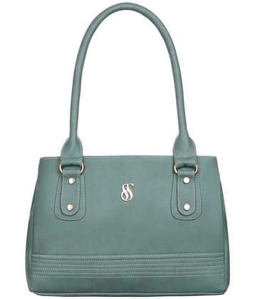 Fostelo Grey Melange PU Shoulder Bag - Grey Melange