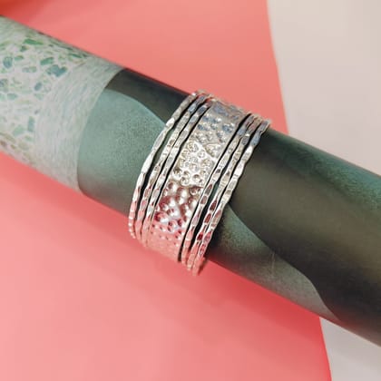 Layla ellie bangles silver-2.8