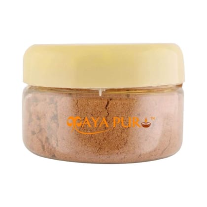 MAYAPURI Chandan Powder Tikka/Sandalwood Safed Dust for Puja, Face, Color: Beige