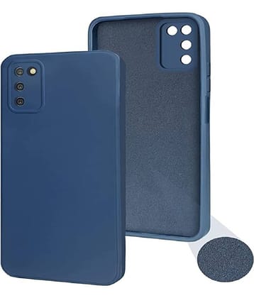 Case Vault Covers - Plain Cases Compatible For Silicon Samsung Galaxy A03S ( Pack of 1 )