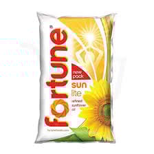 Fortune Sun Lite Refined Sunflower Oil 1 LITRE