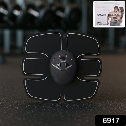 Wireless 6-Pack Abs Stimulator – Rechargeable Vibrating Muscle Exerciser & Body Massager for Abdominal Training