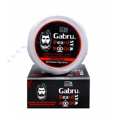 St. Bir Gabru Beard and Mooch Styling Wax (75 g)