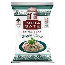India Gate Regular Choice Basmati Rice 1 KILOGRAM
