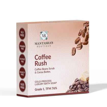 COFFEE RUSH COCOA BUTTER & COFFEE Soap | Pack of 9