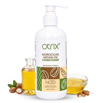 Otrix Moroccan Argan Oil Conditioner for Silky, Smooth & Nourished Hair | 300ml