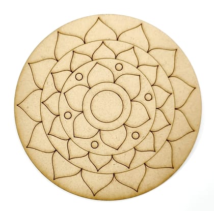 Brand Zero Pre Marked MDF Base - Design 2014 - Select Your Preference Of Size & Thickness