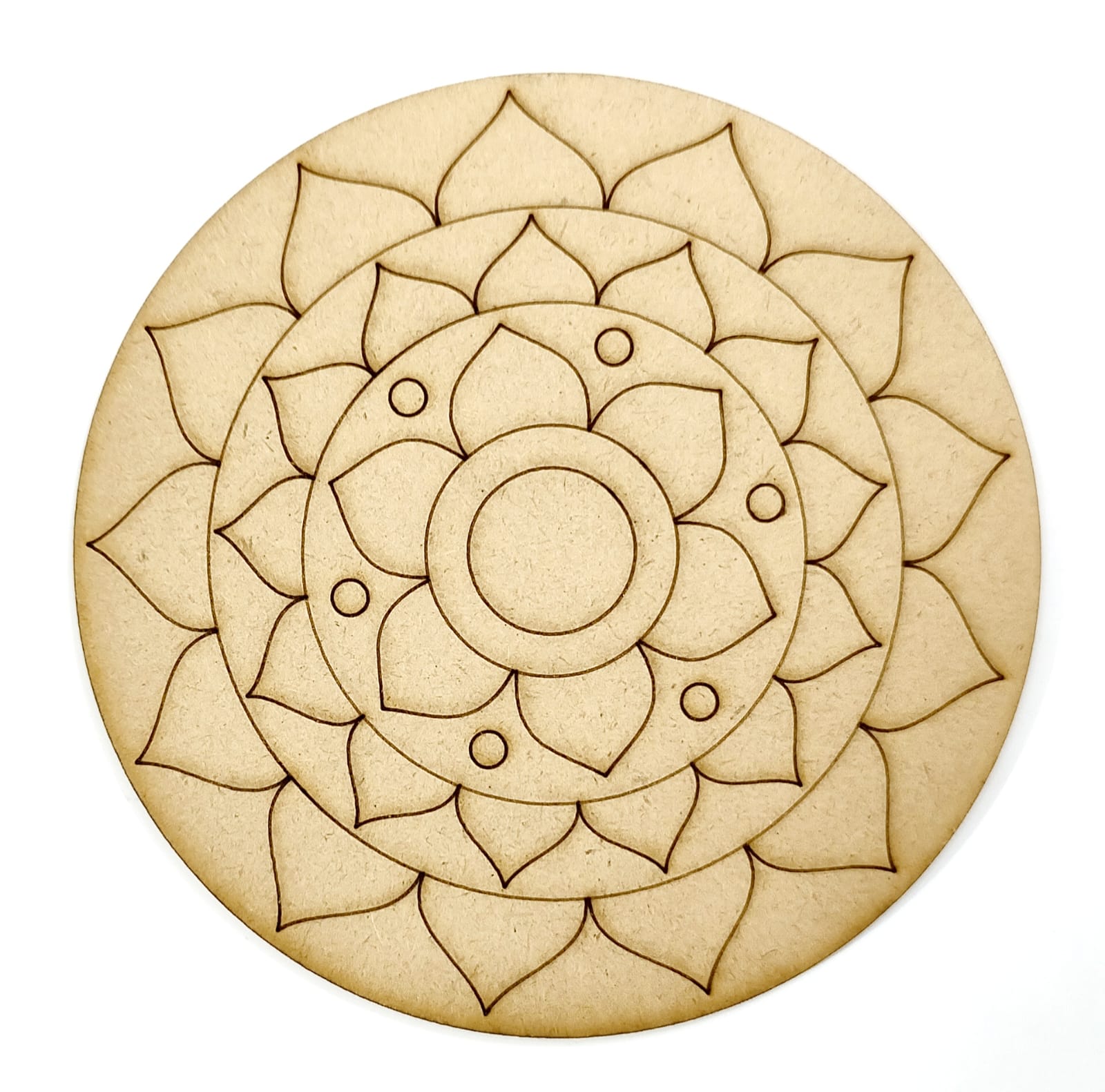 Brand Zero Pre Marked MDF Base - Design 2014 - Select Your Preference Of Size & Thickness