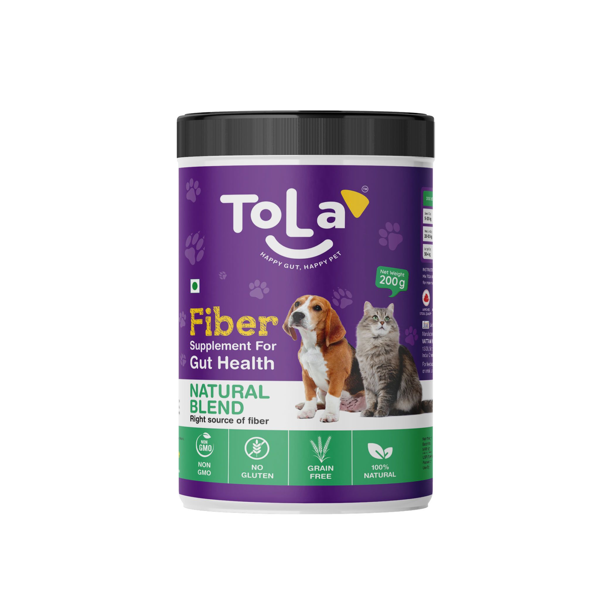 TOLA Fiber Supplement - Neutral