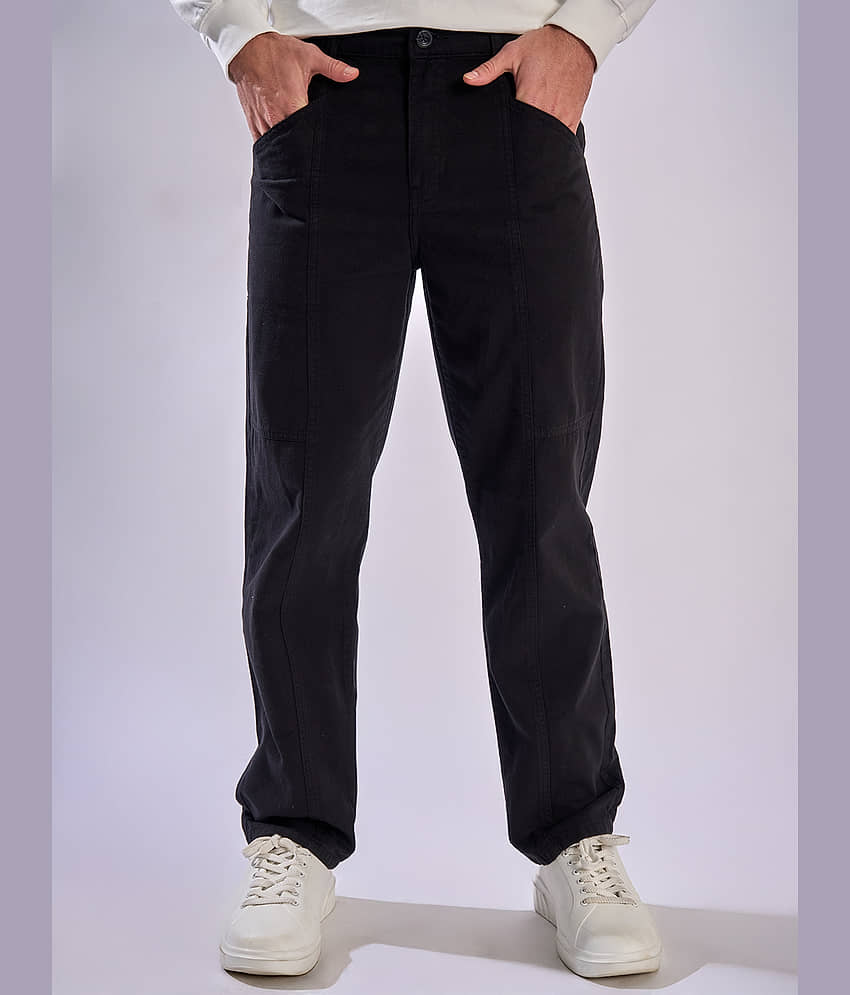 Bene Kleed Relax Men's Trouser - Black ( Pack of 1 )