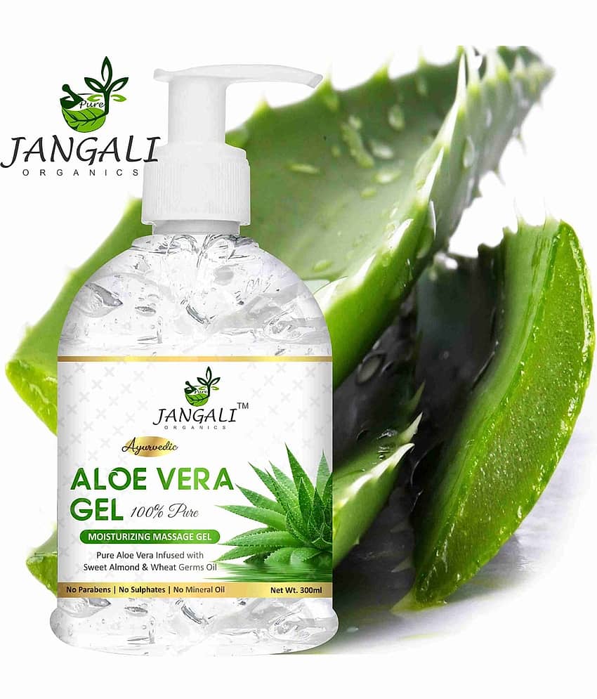 PURE Jangali ORGANICS PURE Aloe Vera Gel - Moisturize Skin & Younger Looking (300 ml)