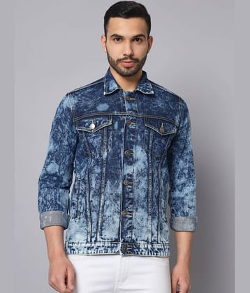 The Dry State Denim Men's Denim Jacket - Blue ( Pack of 1 )