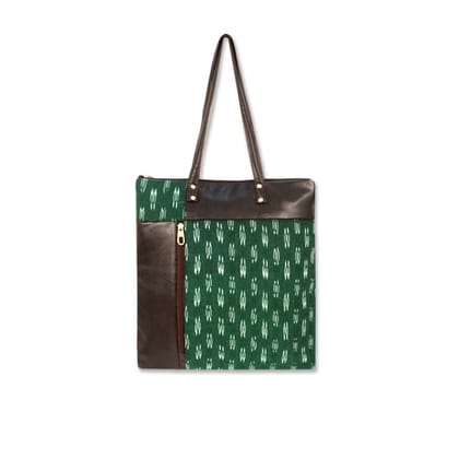 Green World Ikat Office Bag