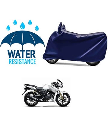 RONISH Bike Body Cover for TVS Apache RTR 180 ( Pack of 1 ) , Blue