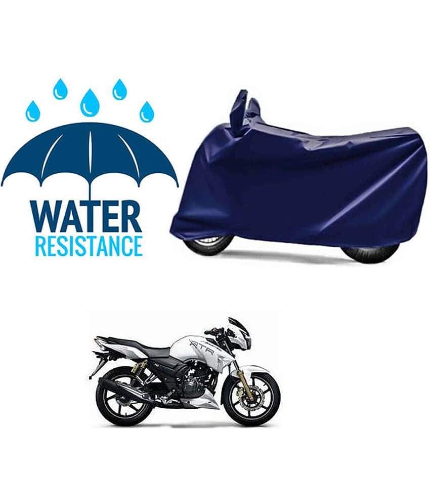 RONISH Bike Body Cover for TVS Apache RTR 180 ( Pack of 1 ) , Blue