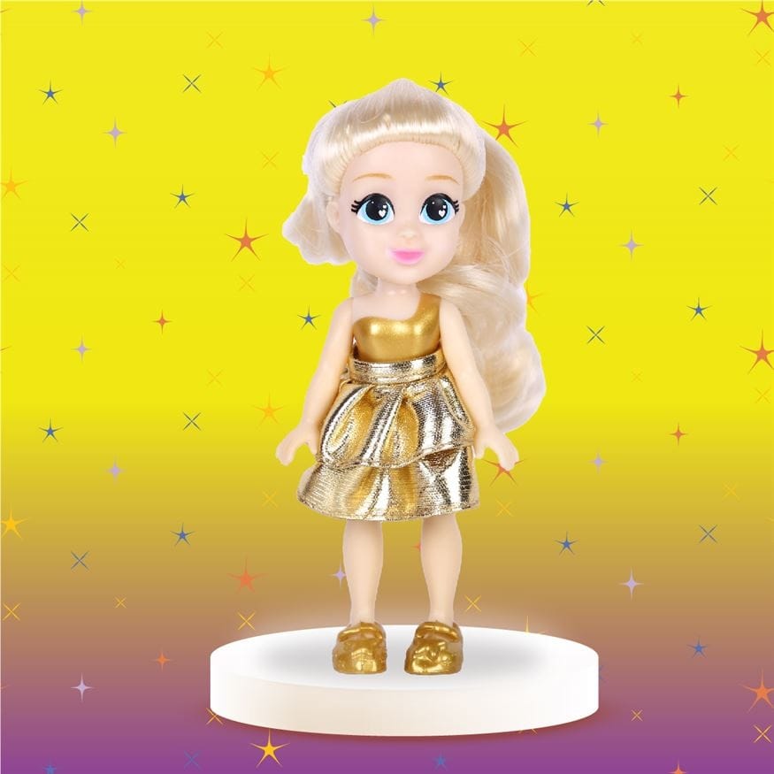 Li'l Diva Glam Girl Glitterina 6 Inch Doll