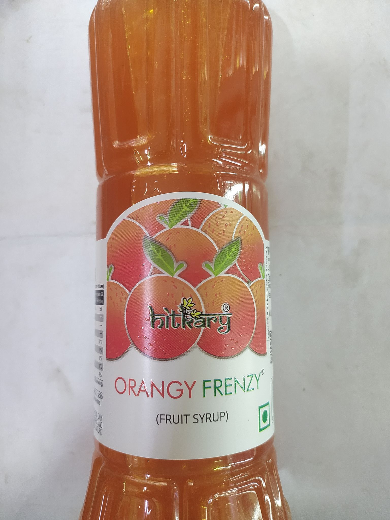 Hitkary Orangy frenzy (fruit syrup) 