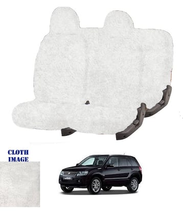Maruti Grand Vitara White 5 Seater Car Seat Cover