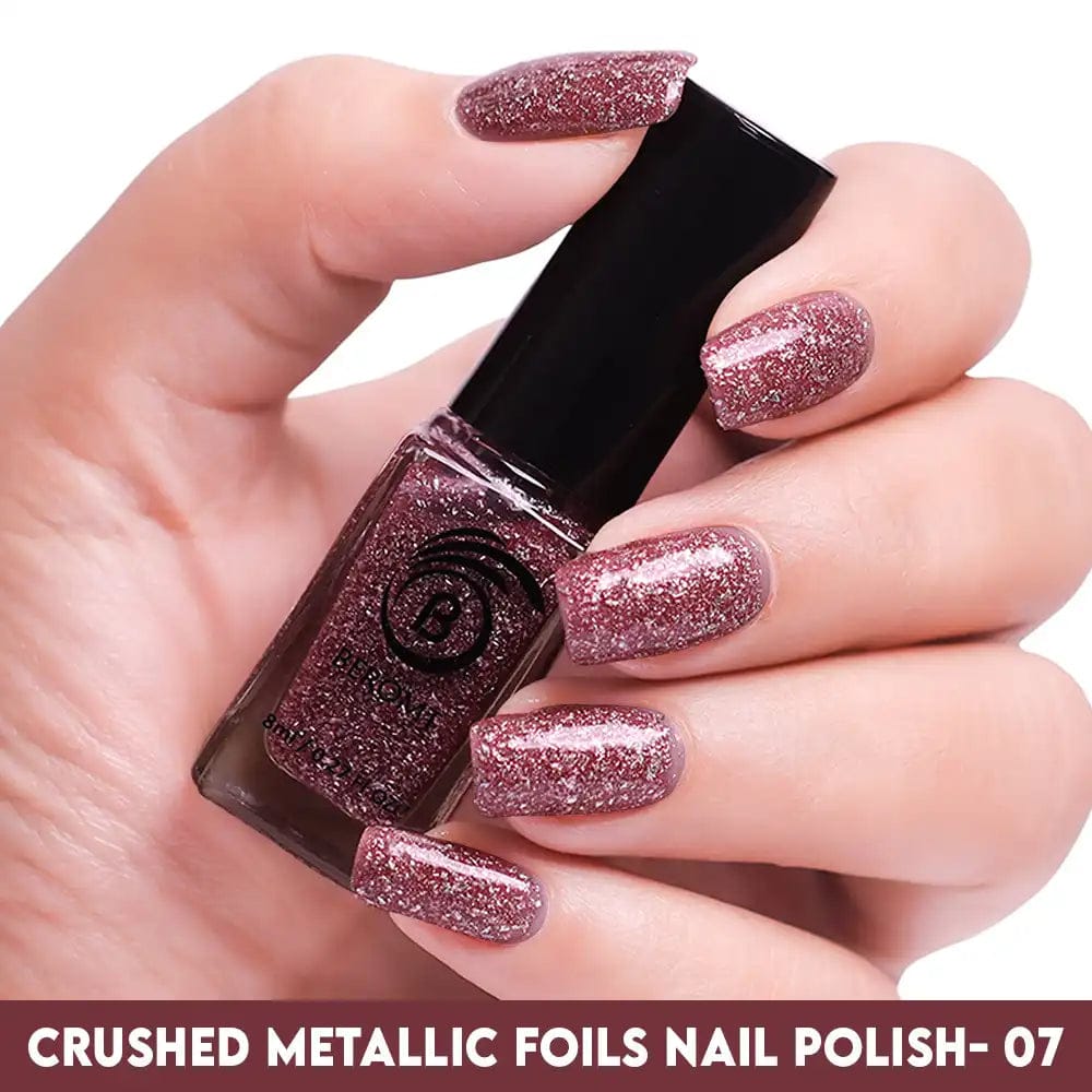 METALLIC FOIL NAIL POLISH-Lavender