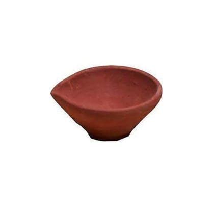 MAYAPURI Handmade Miiti Ki Diya | Clay Diya Puja/Terracotta Diyas for Diwali Pooja (Small)