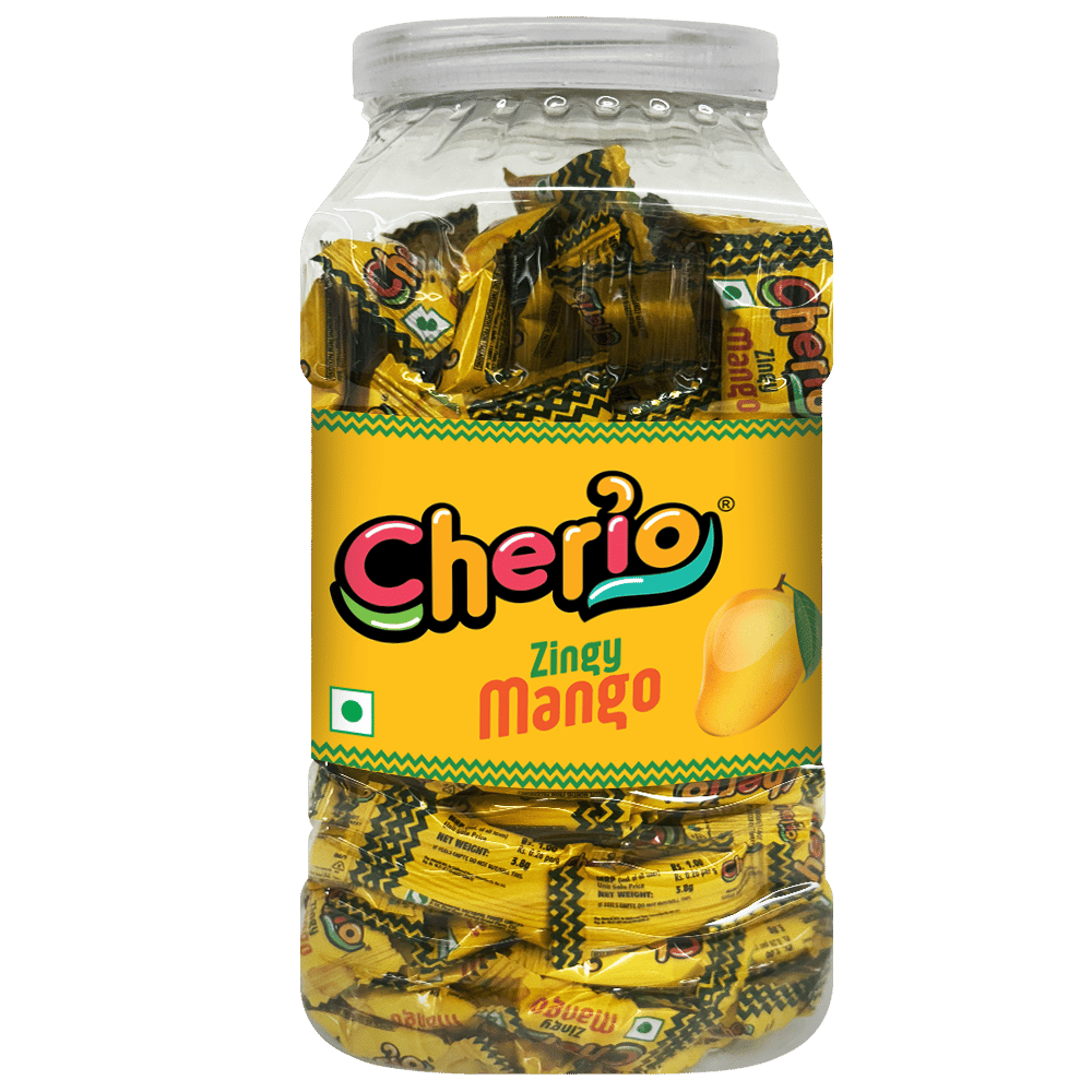 Cherio Candy Jar || Mango Candy || 205 Pieces || 779 Grams