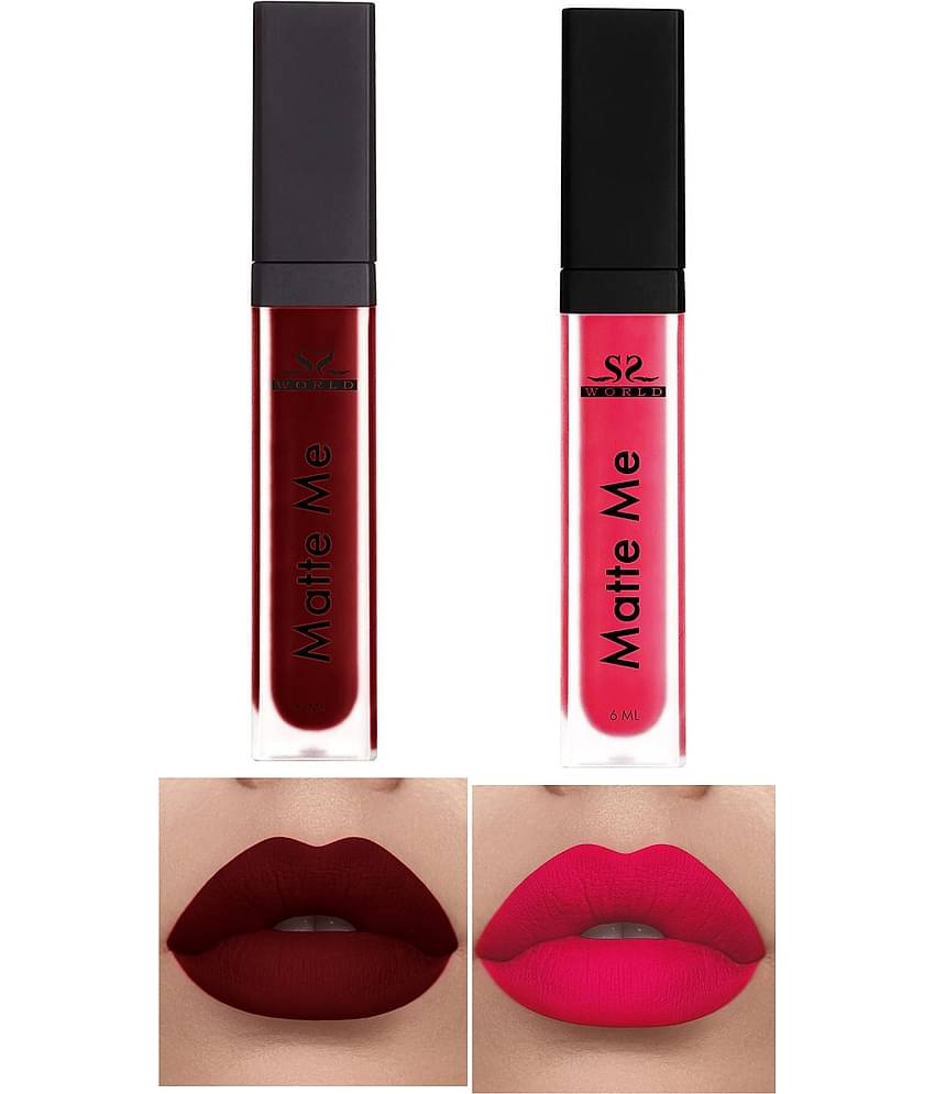 ssworld Strawberry Pink Matte Lipstick 8