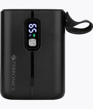 Zebronics 10000 -mAh 5V/3A Li-Polymer Power Bank