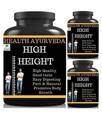 Hindustan Herbal high height vanilla flavor 0.2 kg Powder Pack of 3